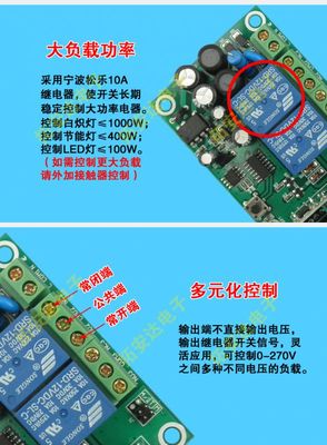 【拓安達(dá)智能遙控開關(guān) 220V兩路遙控開關(guān)模塊 伸縮門 車庫門控制器】?jī)r(jià)格_廠家 - 中國(guó)供應(yīng)商